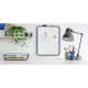 Whiteboardtavle NOBO slim 28x36cm