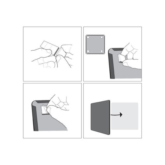 Whiteboardtavle NOBO slim 28x36cm