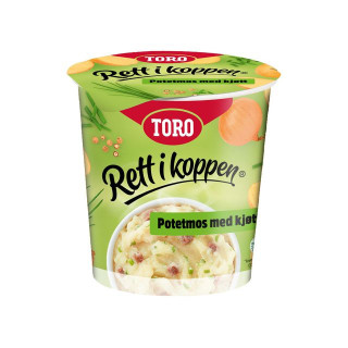 Potetmos m/kjøtt TORO Rett i koppen