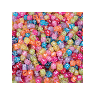 Perler PLAYBOX bokstav/tall trans (1000)