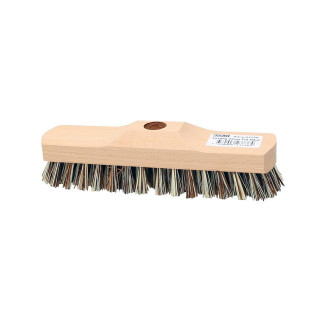 Gulvkost MAX hard sort bust 23cm trehvit