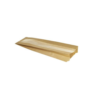 Baguettepose m/vindu 370x100mm (1000)