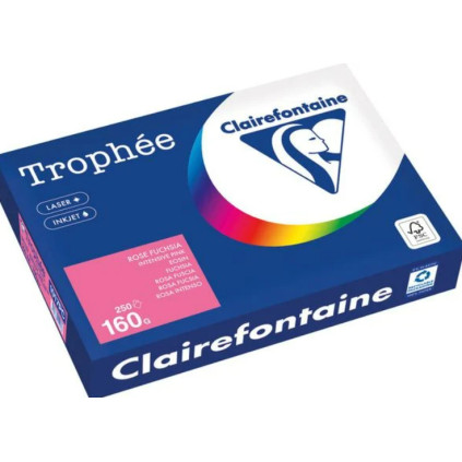 Kopipapir TROPHEE A4 160g rosa (250)