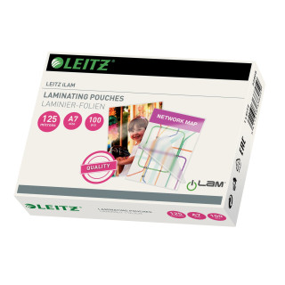 Lamineringslomme LEITZ A7 125my (100)