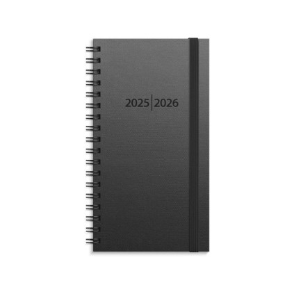 Kalender GRIEG SLIM spiral 25/26 sort