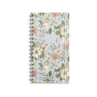 Kalender GRIEG SLIM spiral 25/26 blomst