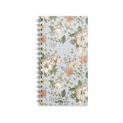 Kalender GRIEG SLIM spiral 25/26 blomst