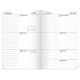 Studentkalender GRIEG A7 myk 25/26 sort