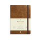 Notatbok BURDE Deluxe A6 cognac