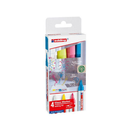 Merkepenn EDDING 95 glass ass.m/hvit (4)
