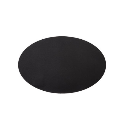 Bordbrikke West PVC 43,5x28cm oval sort