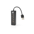 Hub NEDIS 4 USB 2.0