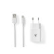 Vegglader NEDIS USB til lightning 1m