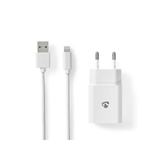 Vegglader NEDIS USB til lightning 1m