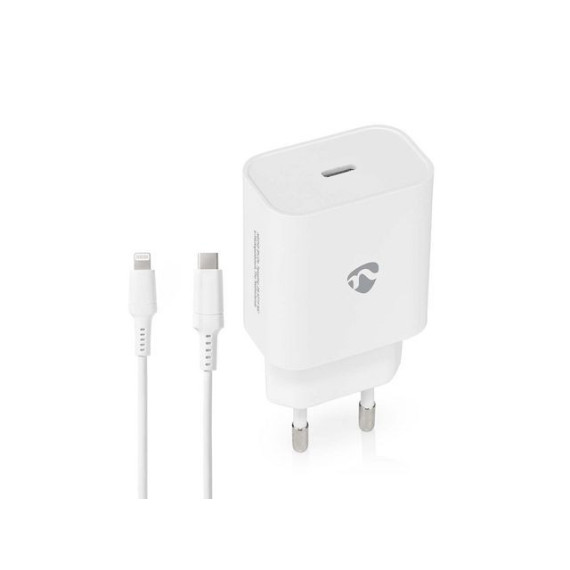 Vegglader NEDIS USB-C til lightning 1m