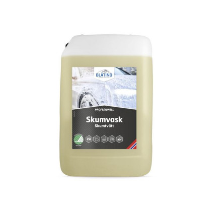 Transportvask BLÅTIND Skumvask 25L