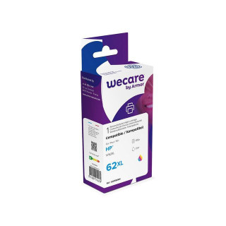 Blekk WECARE HP 62XL C2P07AE CMY