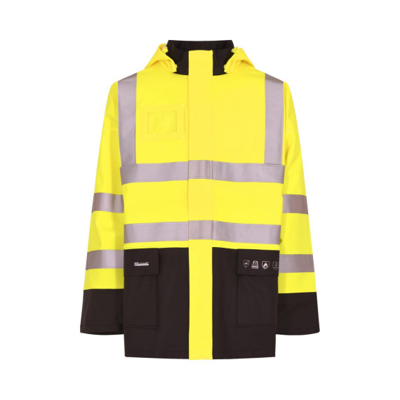 Regnjakke LYNGSØE FR-LR6025 HiVis 4XL
