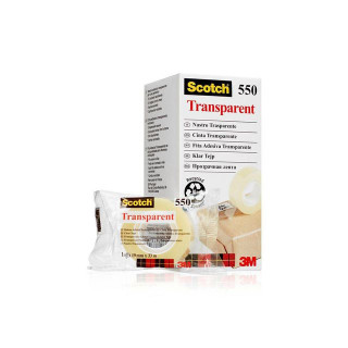 Tape SCOTCH® 550 19mmx33m transparent