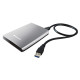Harddisk VERBATIM 2.5" USB 3.0 1TB sølv