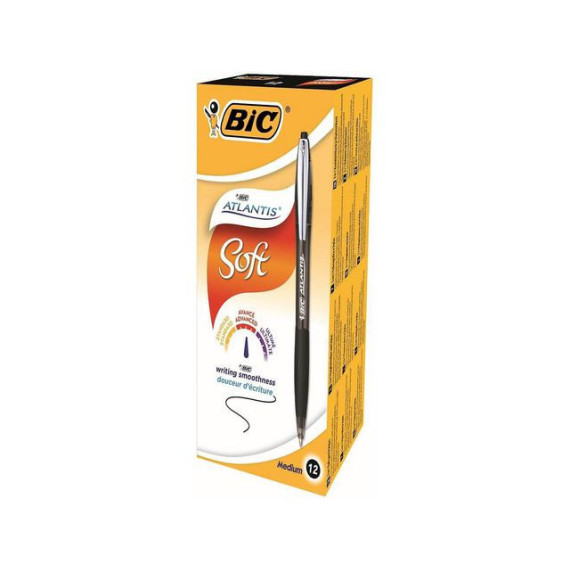 Kulepenn BIC Atlantis 1,0 sort