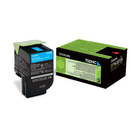 Toner LEXMARK 70C2HC0 blå