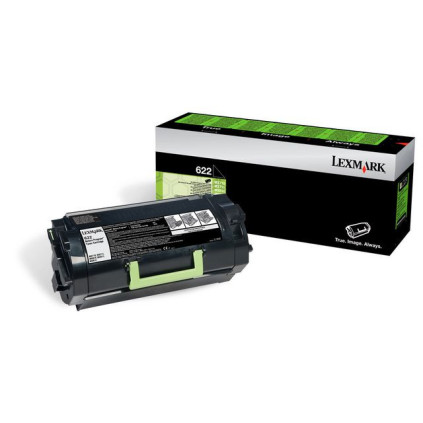 Toner LEXMARK 62D2000 sort