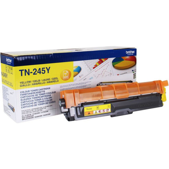 Toner BROTHER TN245Y 2.2K gul