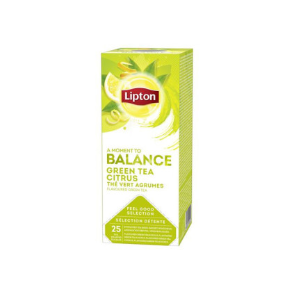Te LIPTON grønn m/sitron (25)