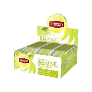 Te LIPTON grønn m/sitron (100)