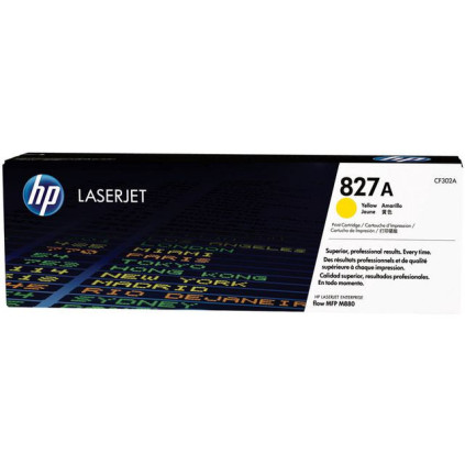 Toner HP CF302A 827A 32K gul