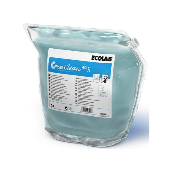 Glasspuss ECOLAB Oasis Clean 40 S 2L