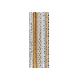 Gavepapir 70cmx1,5m Metallic